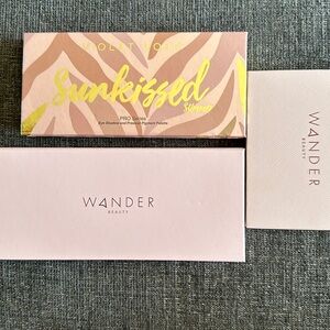 Violet Voss and 2 wander beauty eyeshadow palettes